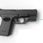 Низкопрофильный зеленый лазерный прицел со встроенной перезаряжаемой батареей, компактный зеленый лазерный прицел для пистолета, товары для самообороны