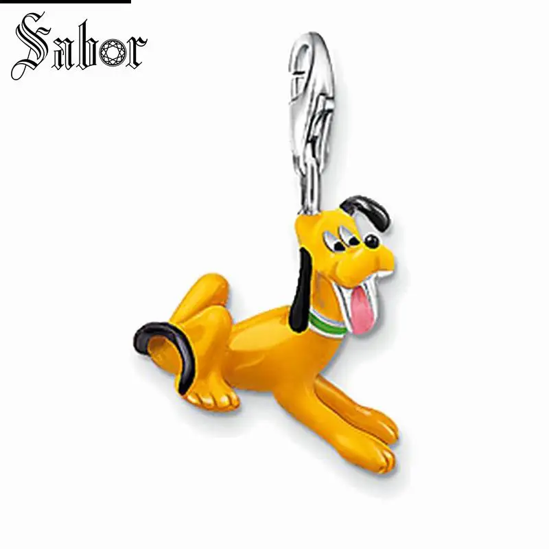 Подвеска Томас Желтая Собака 2020 ювелирные изделия для женщин и мужчин женский