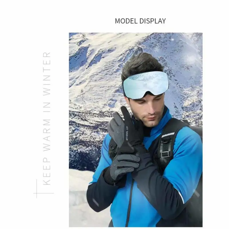 Unisex Touchscreen Heated Gloves For Winter Cycling Skiing Outdoor Camping Hiking Motorcycle Full Finger Sports | Спорт и