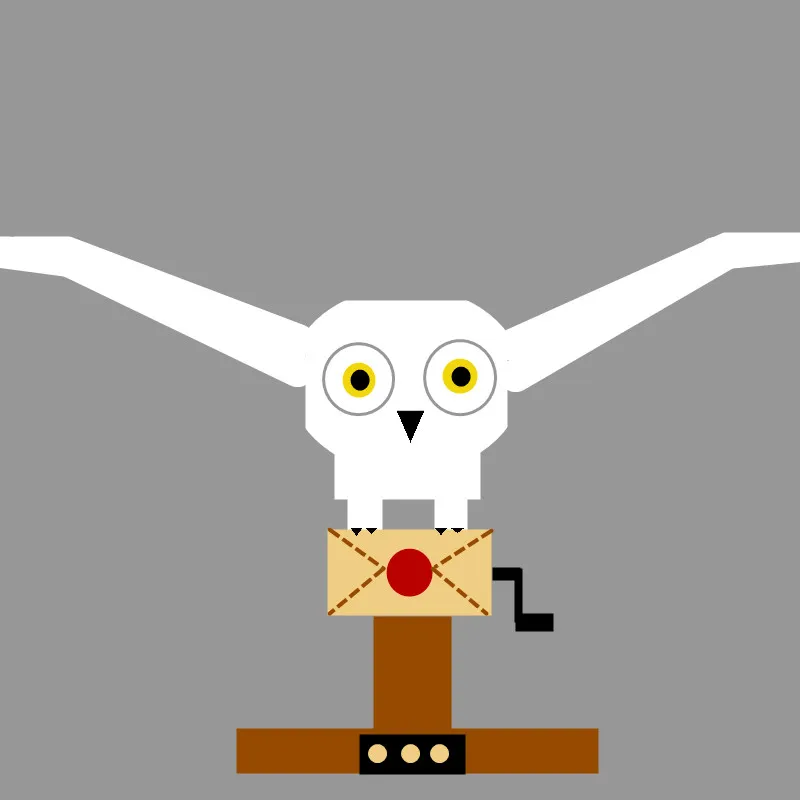 Новый 2020 магия кино совообразные крылья Совы строительные блоки комплекты