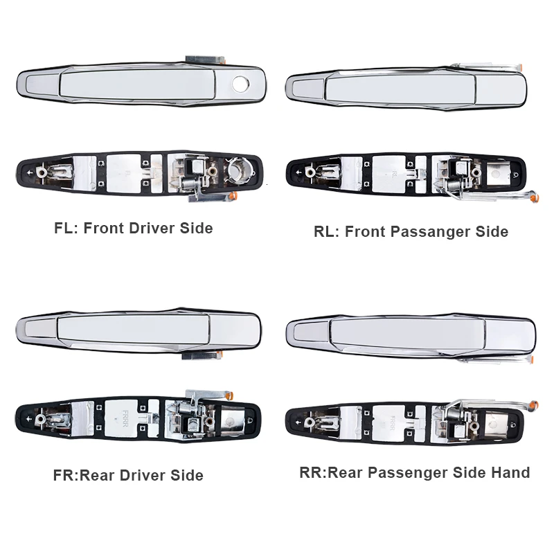 Дверная ручка Крышка отделка внешнего вида дверная для 2007 2013 Cadillac Escalade Chevy Avalanche