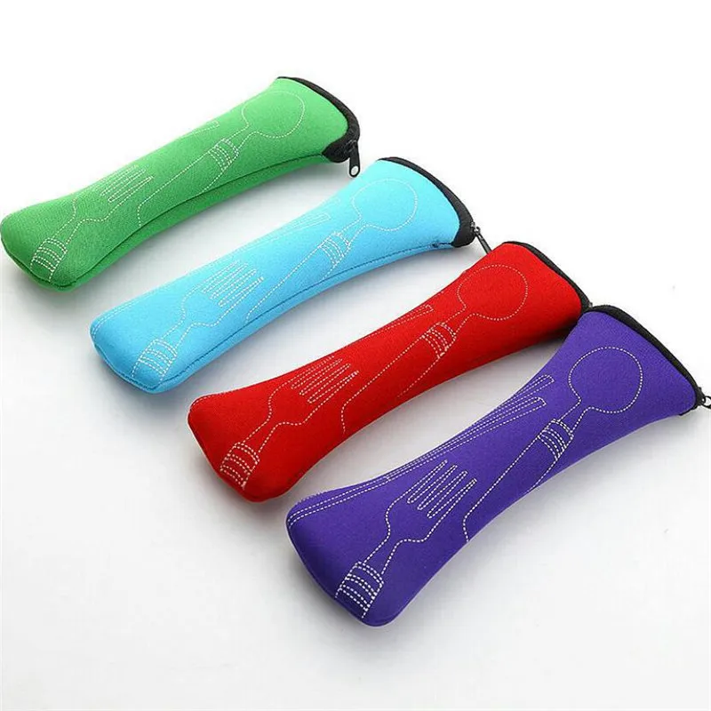 Коробка для посуды Портативный откидная крышка Тип столовые приборы чехол Кухня