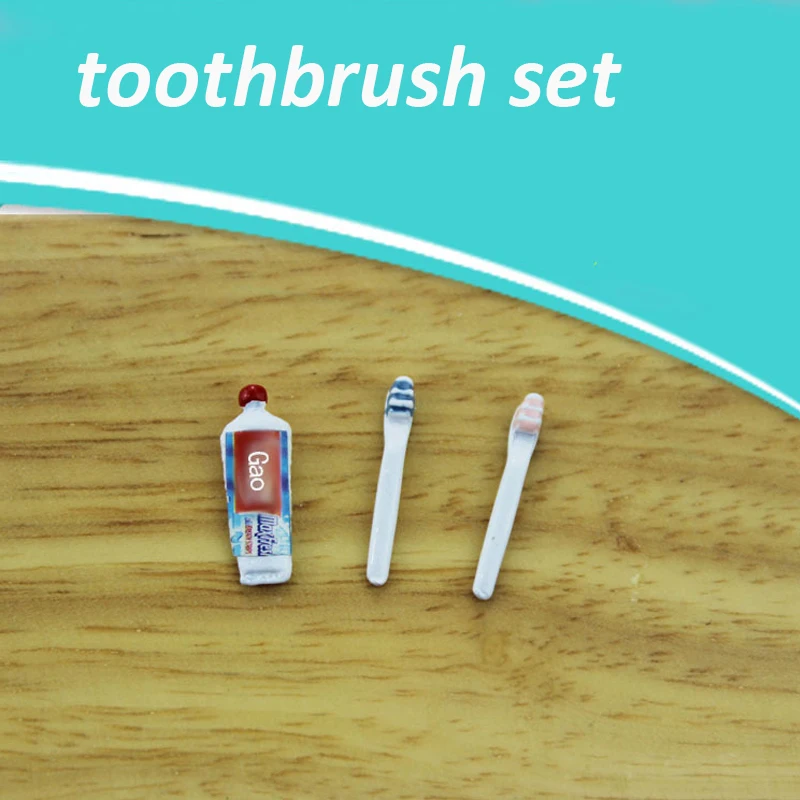 Мини зубная паста 1:12 весы кукольный домик миниатюрный гостиная стол аксессуары