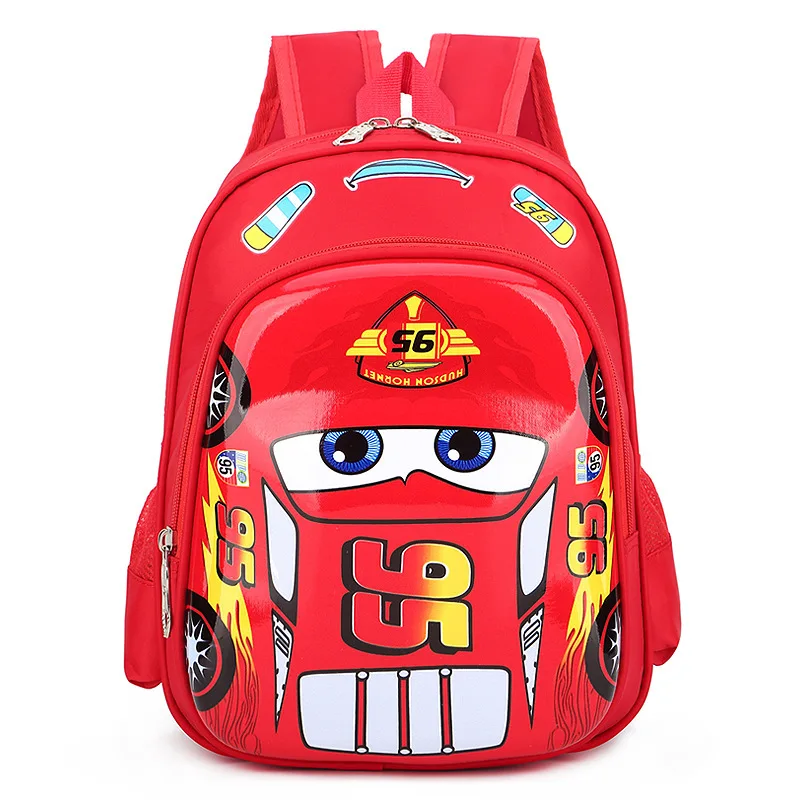 NEW Disney boys car Cartoon boys  bag  School children kindergarten backpack boy book bag 1-6 years old