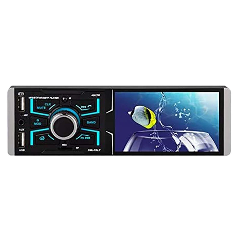 

Проекционный экран, интерсоединение с двумя USB-портами, быстрая зарядка, Bluetooth, MP5-плеер для автомобиля, MP4, хост, MP3, радио