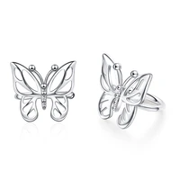wangaiyao butterfly ear clip without pierced female korean fashion ear clip temperament sweet girl ear jewelry female