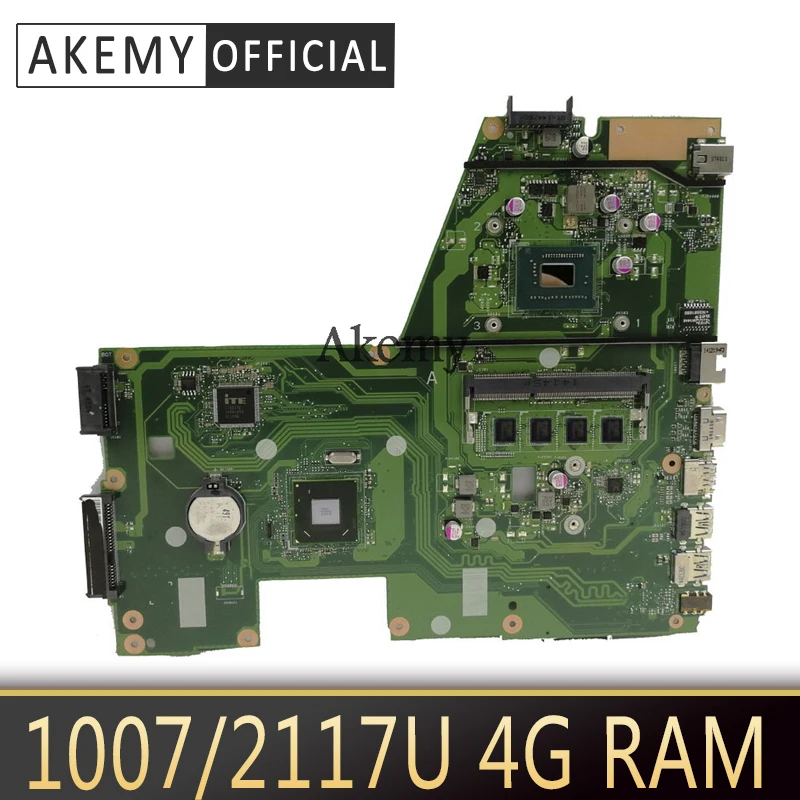 Akemy X551CA материнская плата для ноутбука ASUS X551CAP X551C X551 F551C F551CA тест оригинальная