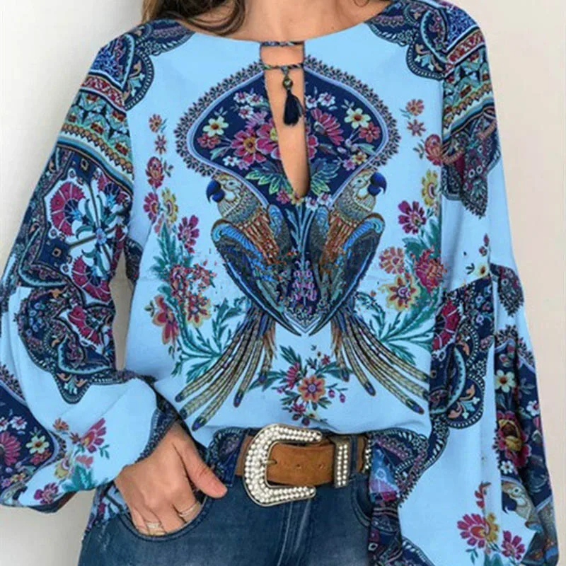 Женская шифоновая блузка с длинным рукавом белая синяя красная желтая