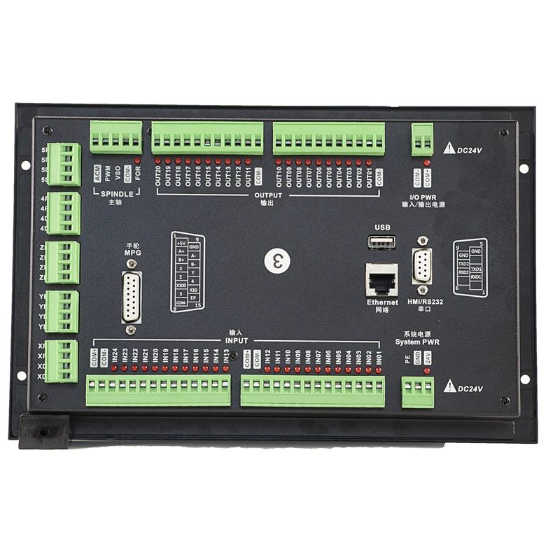 

DDCS Expert CNC 3/4/5 Axis Standalone Motion Controller Control System ATC MPG Handwheel G-code,ArtCam,Fusion 360,MasterCam