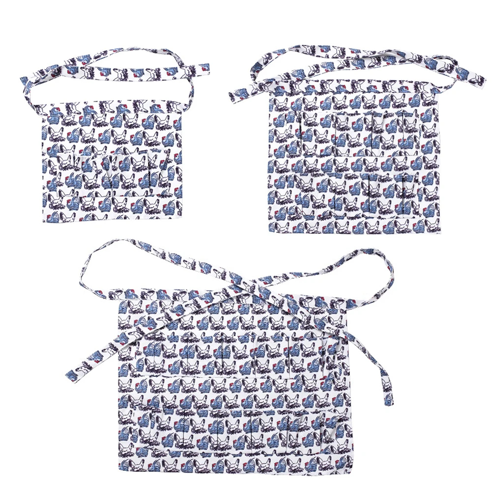

Kitchen Apron Egg Gathering Holder Farm Work Apron With 12 Pockets Portable Egg Collecting Apron Chicken Coop Accessories S-L