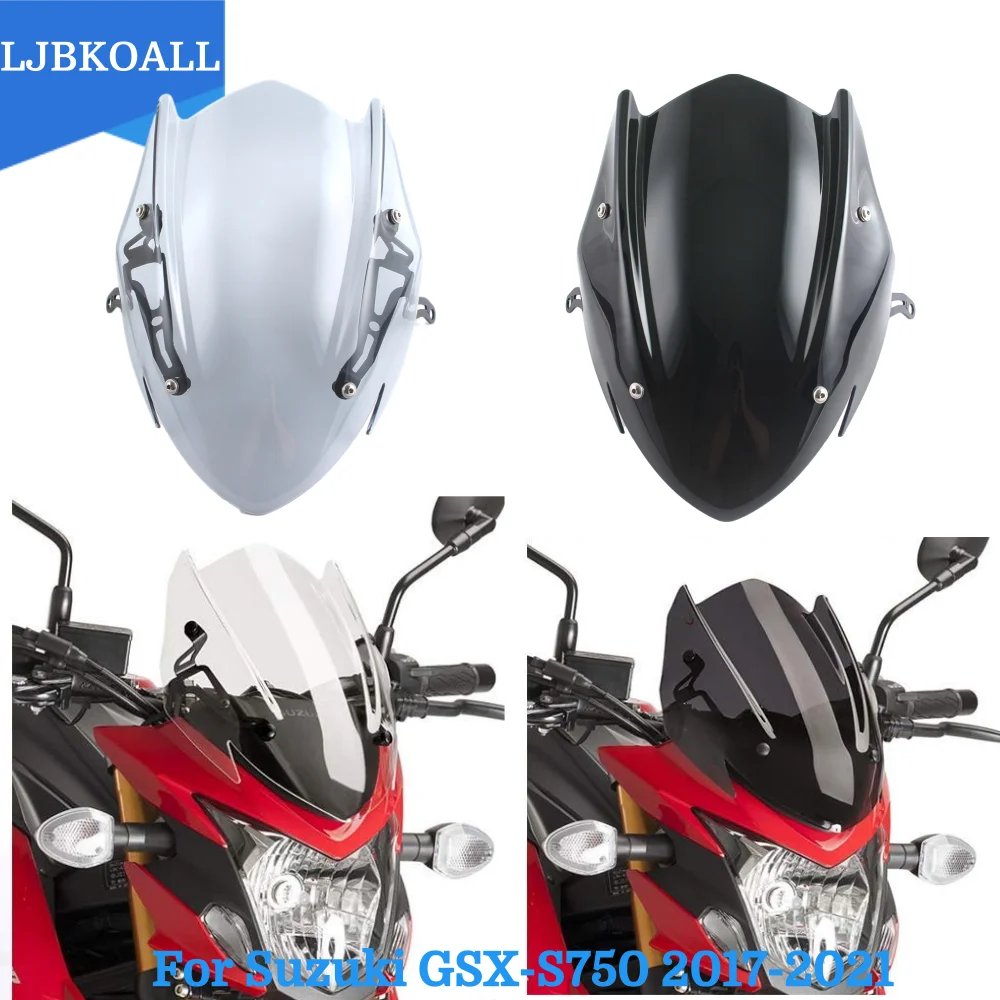 

Motorcycle Windscreen Windshield Deflector Protector Wind Screen for Suzuki GSX-S750 GSXS 750 GSXS750 2017-2022 2018 2019 2020