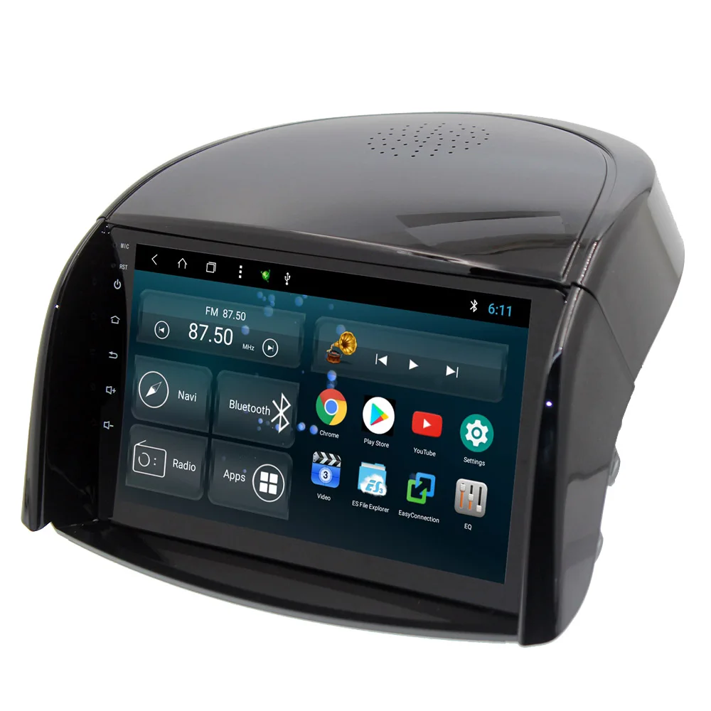 9 дюймов Восьмиядерный Android 8,1 автомобильный DVD gps для Renault Koleos 2009- Авторадио gps Автомобильное головное устройство с BT RDS wifi зеркало-ссылка