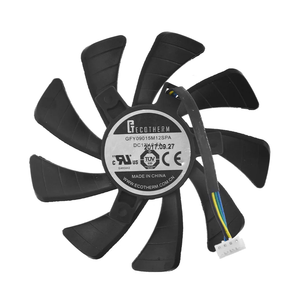 Для ZOTAC GTX 950 960 1060 Mini ITX P106 090 охлаждающий вентилятор для графической карты