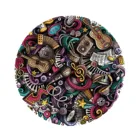 3D-пазл круглый из 1000 деталей, Большая головоломка, игра для взрослых и детей, интересные игрушки, персонализированные подарки