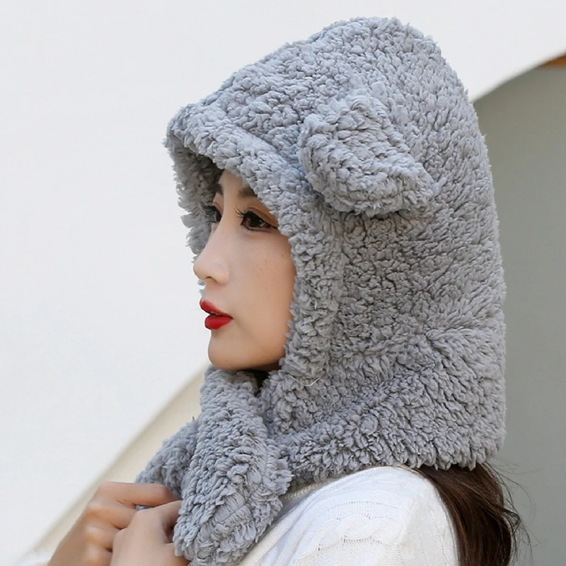 Новинка 2020 модные однотонные облегающие шапки женская зимняя теплая шапка с