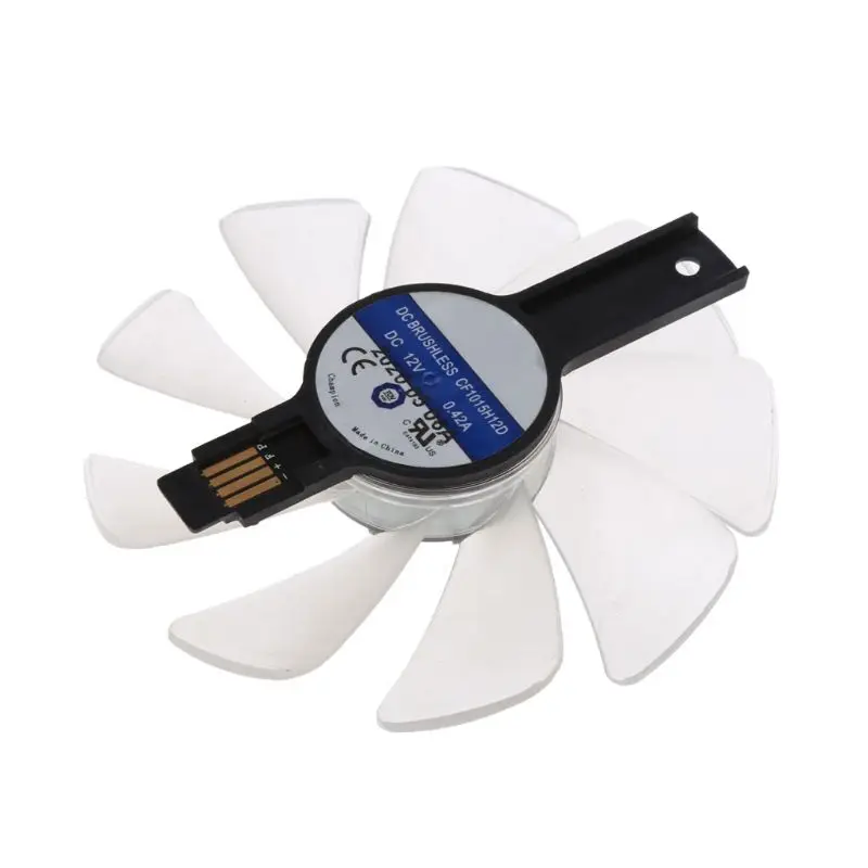 2 шт. 95 мм CF1015H12D 12 В постоянного тока сменный вентилятор охлаждения для Sapphire RX480 8G RX