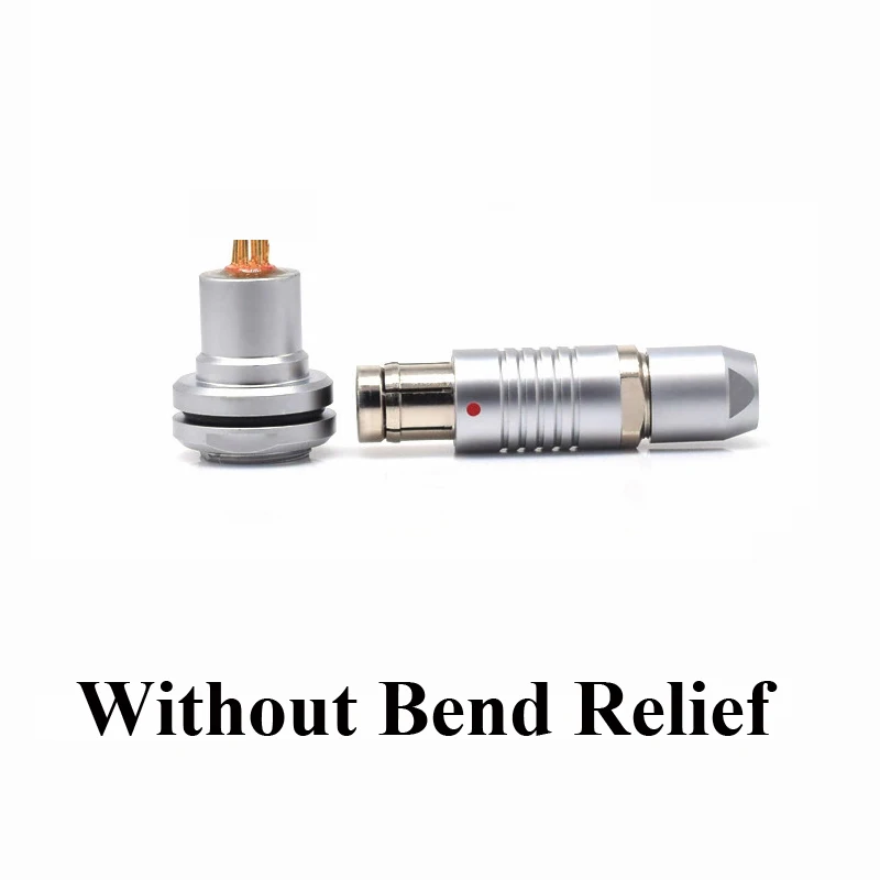 Without Bend Relief 1F S103 FLG елг 2 3 4 5 6 7 8 9 10 12 14 16 контактный разъем Водонепроницаемый IP68 Plug and фиксированные гнезда для Фишера - Цвет: Without Bend Relief