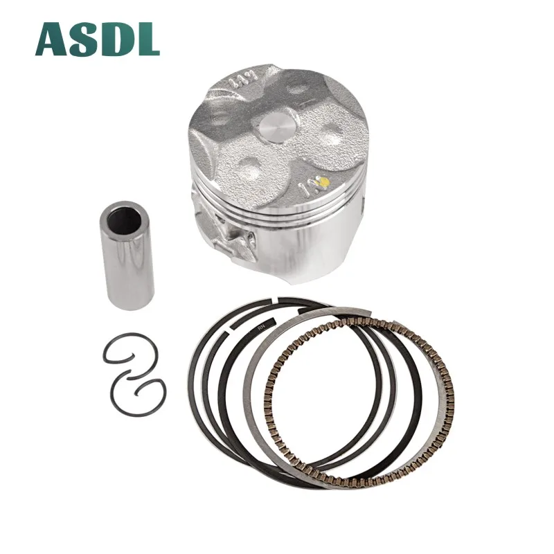 Piston Kit 50mm Поршень двигателя мотоцикла и Кольца Набор для Honda CBR250 MC17 MC19 MC22 Hornet Jade поршень и кольца комплект STD 48,5 мм# a - Цвет: Piston Kit 50mm