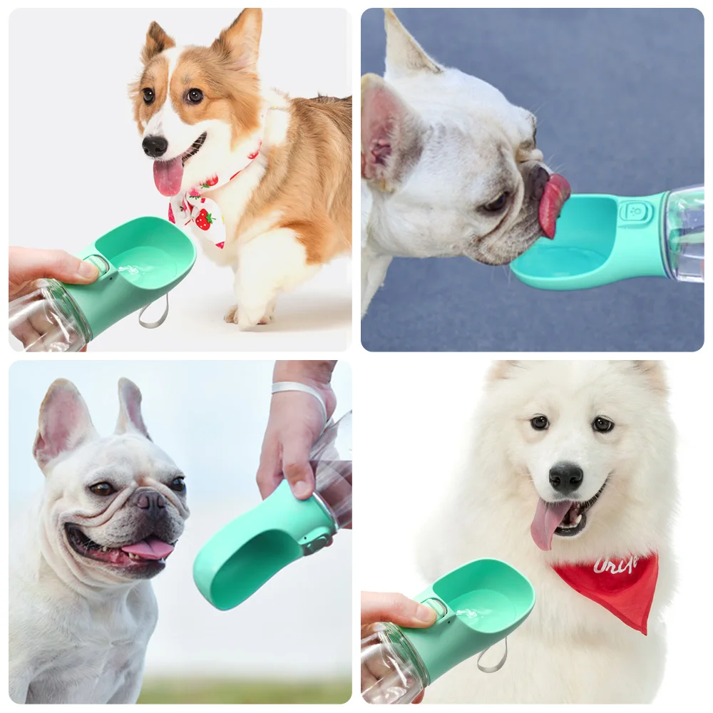 

Pet Dog Water Bottle Portable Bottle for Small Medium Large Dog Leakage-proof Dogs Water Bottle Outdoor Water Bowl Pet Products