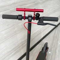 multifunctional aluminum double pole extension rod for xiaomi electric scooteralloy fiber stand double bracket scooter extender