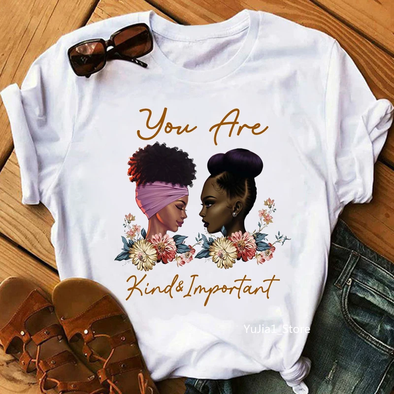 Новая женская футболка Rainbow Black Women Are Dope с графическим принтом сексуальная черная