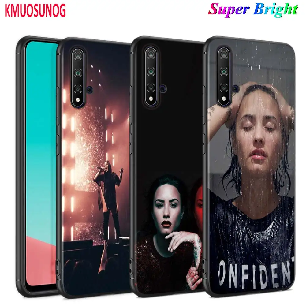 Черный чехол Demi Lovato для huawei Nova 5 3i P Smart Z Plus 2019 P30 P20 Pro P10 P9 P8 Lite телефона | Мобильные
