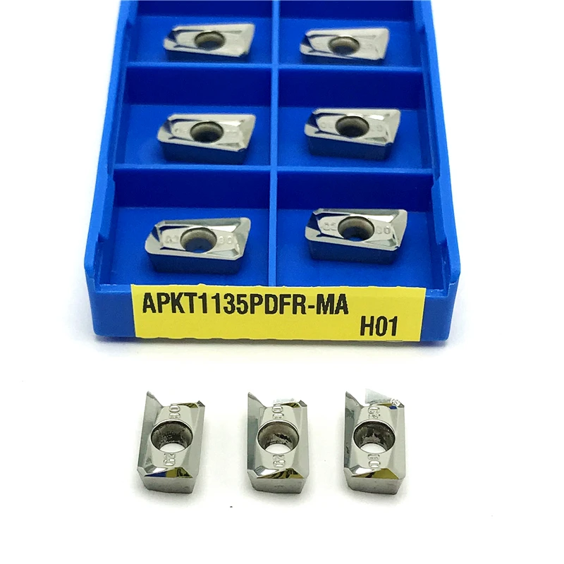 APKT1604 PDFR G2 H01 алюминиевая фреза токарный инструмент с ЧПУ Режущий APKT 1604 высокое