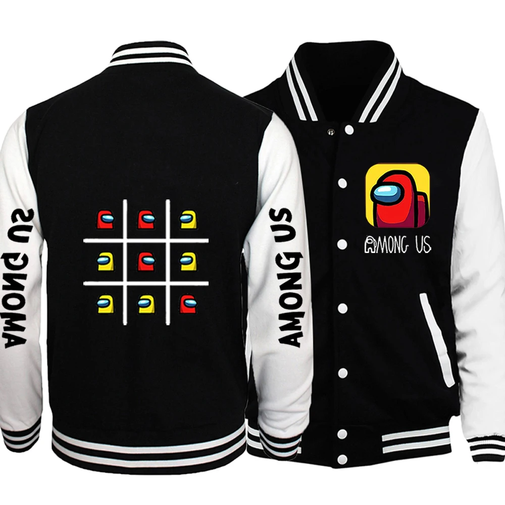 

Game New Arrial Rainbow Crewmates Vote Impostor Oversized Hoodie Sweatshirt Skateboard Sweatshirts Baeseball Hoodies Pullovers