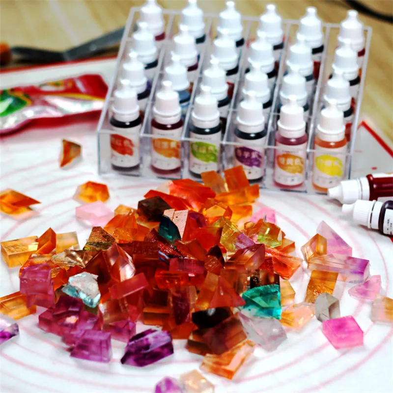 

14 Sets Multiple Colour Food Coloring Safe Non-toxic DIY Tools For Making Rainbow Cake Macarons Fudge