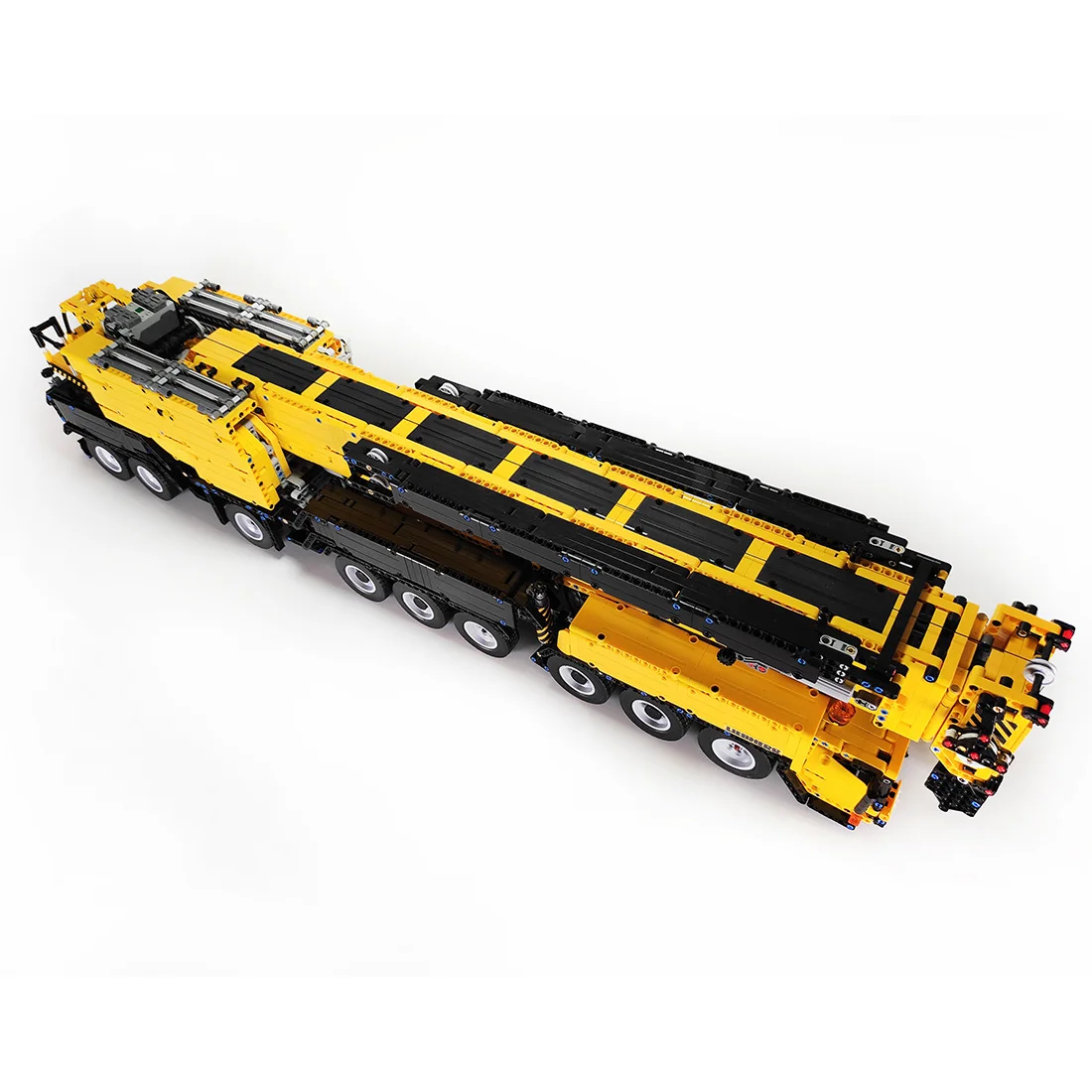 

7668Pcs DIY Moc Small Particles 1:20 2.4G RC Mobile All-terrain Crane LTM1750-9.1 Building Blocks Construction Vehicle Kit