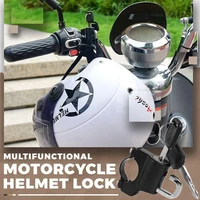 multifunctional motorcycle helmet lock for mtb mountain bike anti theft helmet lock saddle helmet wheel carriage luggage locks