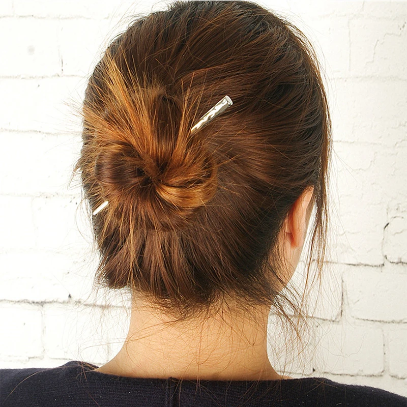 Модная металлическая шпилька для волос в китайском стиле женщин и девушек