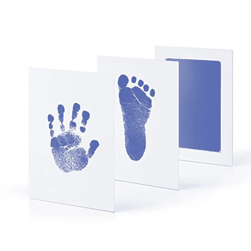 

5Colors Baby Care Non-Toxic Handprint Kit Imprint Footprint Imprint Baby Souvenirs Newborn Baby Cushion Ink Footprint Infant Toy