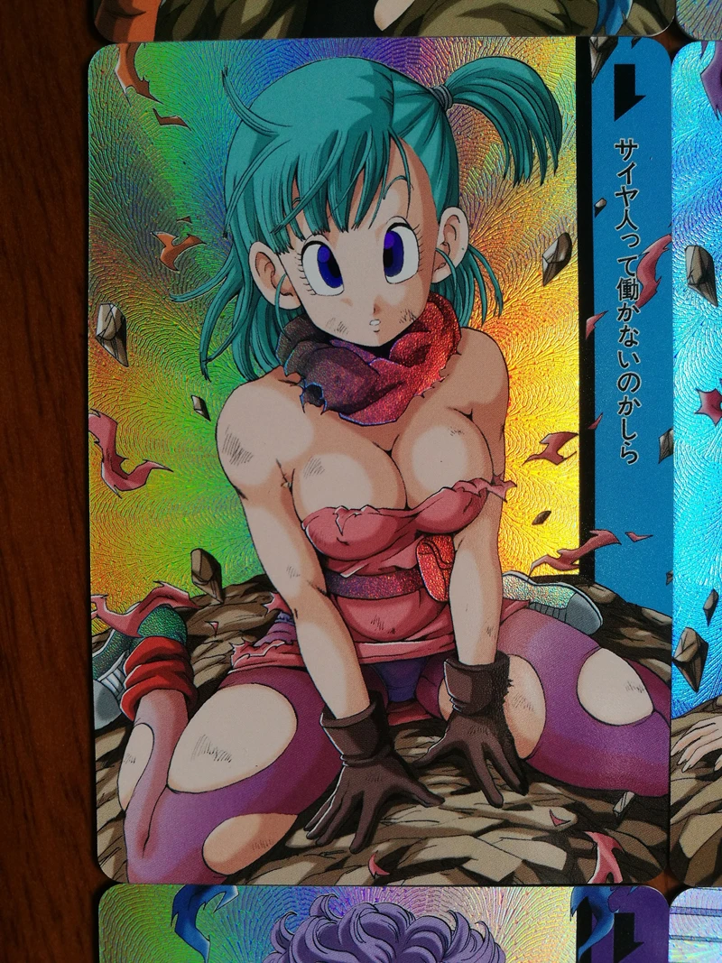 

9PCS/LOT Dragon Ball Super Sexy Beauty Colorful Flash Cards Game Collection Cards Beautiful Girl