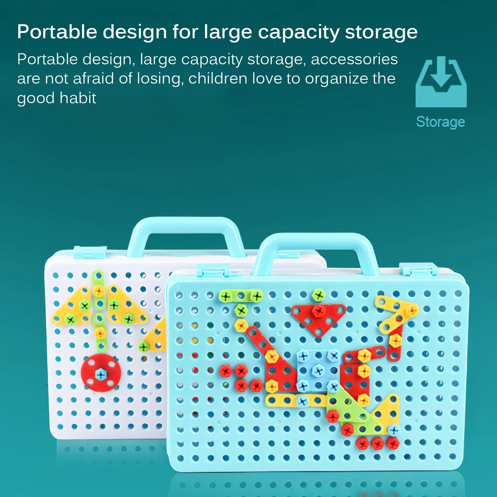 

Electric Drill Screwing Block Toys Assembly Tools Sets DIY 3D Puzzle Toys Children Educational Toys Kids Gift