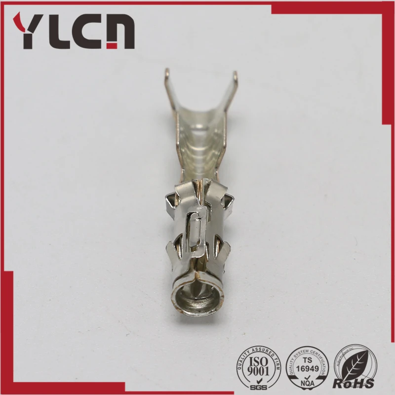 

Free shipping 2.5 series wire terminal auto and crimp loose pins loose terminals for elcetric connector
