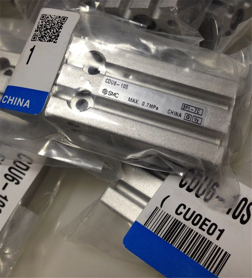 CU NEW SMC CU6 CDU6 CU6-5 CDU6-10 CU6-15 CDU6-20 CU6-25 CDU6-30 Free Mount Cylinder Double Acting Single Rod | Обустройство дома