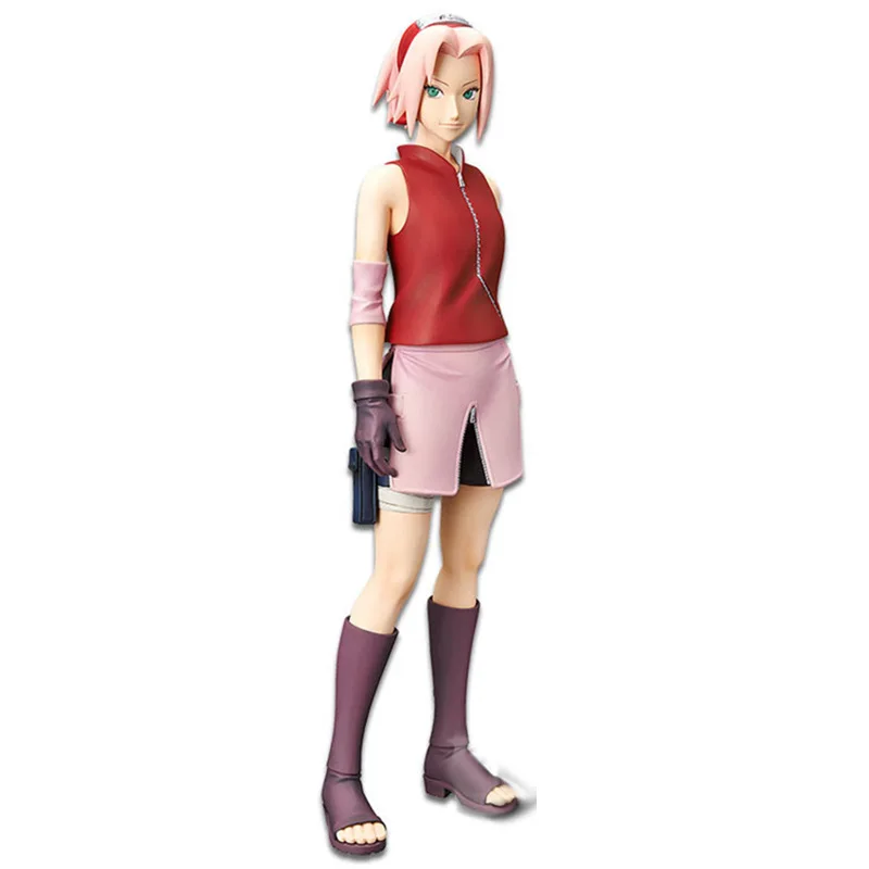 

Animation Peripherals Naruto Action Figure Sakura Naruto Tide Brand Kakashi Model Toys Xmas Gift Free Shipping Items