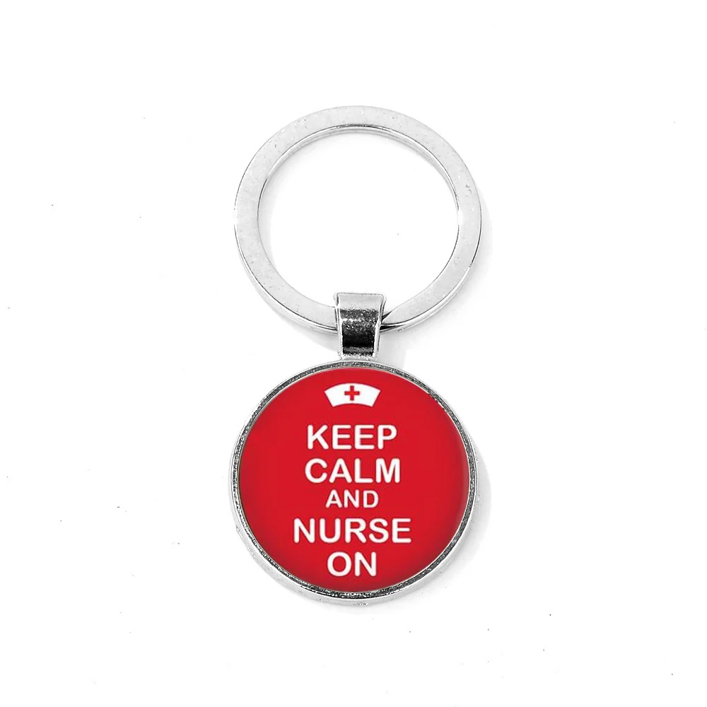 Медсестра День брелок для ключей это прекрасный день чтобы сохранить жизнь узор
