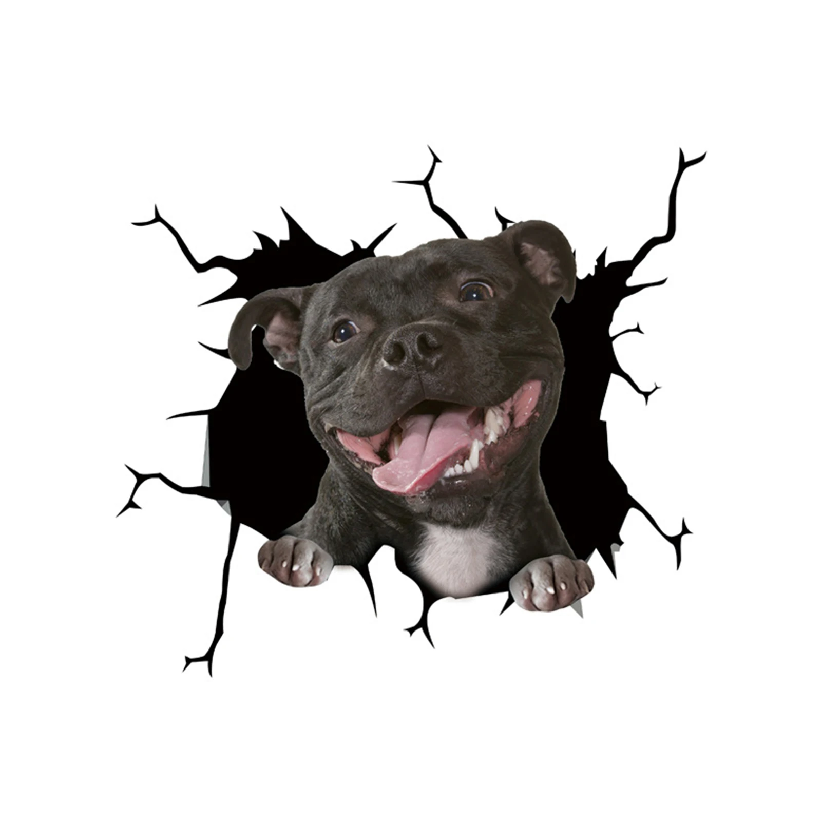 

Funny Car Stickers Electrostatic Decorative Glass Window Decal Sticker Adhesive Simulation Animal Ornament