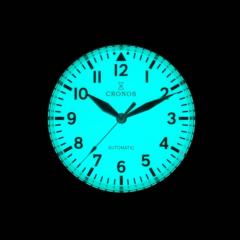 Мужские механические часы-пилот из нержавеющей стали | Наручные часы