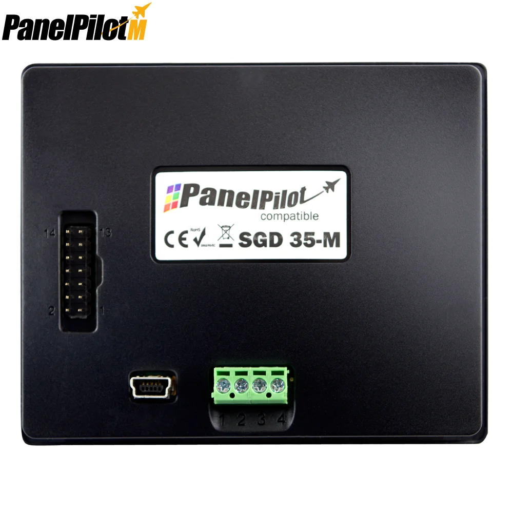 

3.5 inch touch screen digital voltage panel meter volt meter with programmable software