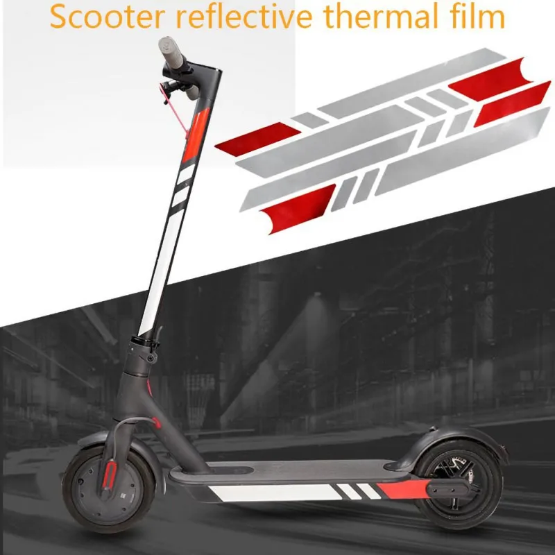 Электрический скутер ночной светоотражающий стикер s Стрелка шаблон