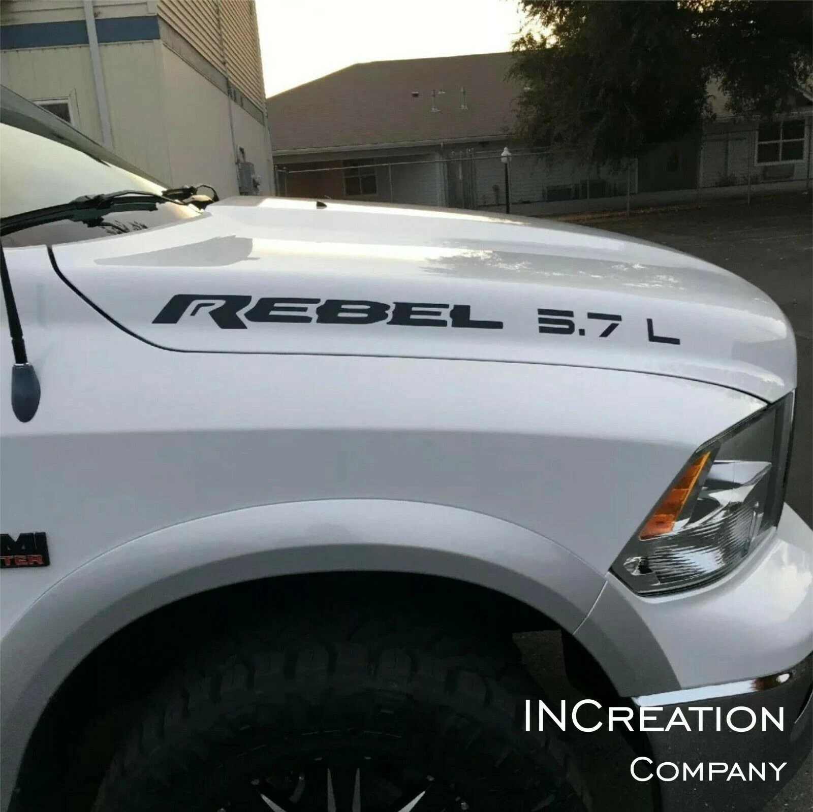 

2 шт., виниловые наклейки для Dodge Ram 1500 Rebel 5,7 L Graphics Rt Mopar