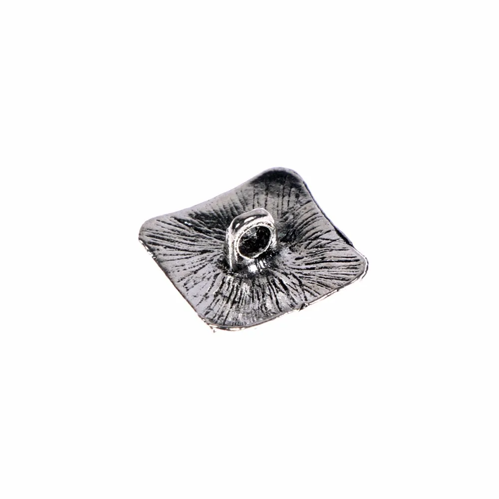 10 шт. металлический цветок резные антикварные серебряные пуговицы сделай сам для