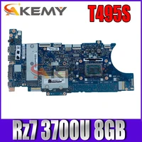 akemy for lenovo thinkpad t495s laptop motherboard fa391fa491 nm c181 cpu rz7 3700u ram 8gb tested test 02dm215 02dm210 02dm200