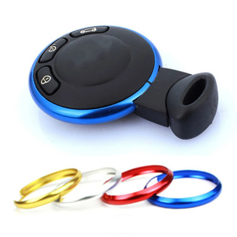 1 шт. корпус автомобильного ключа из алюминиевого сплава кольцо для ключей