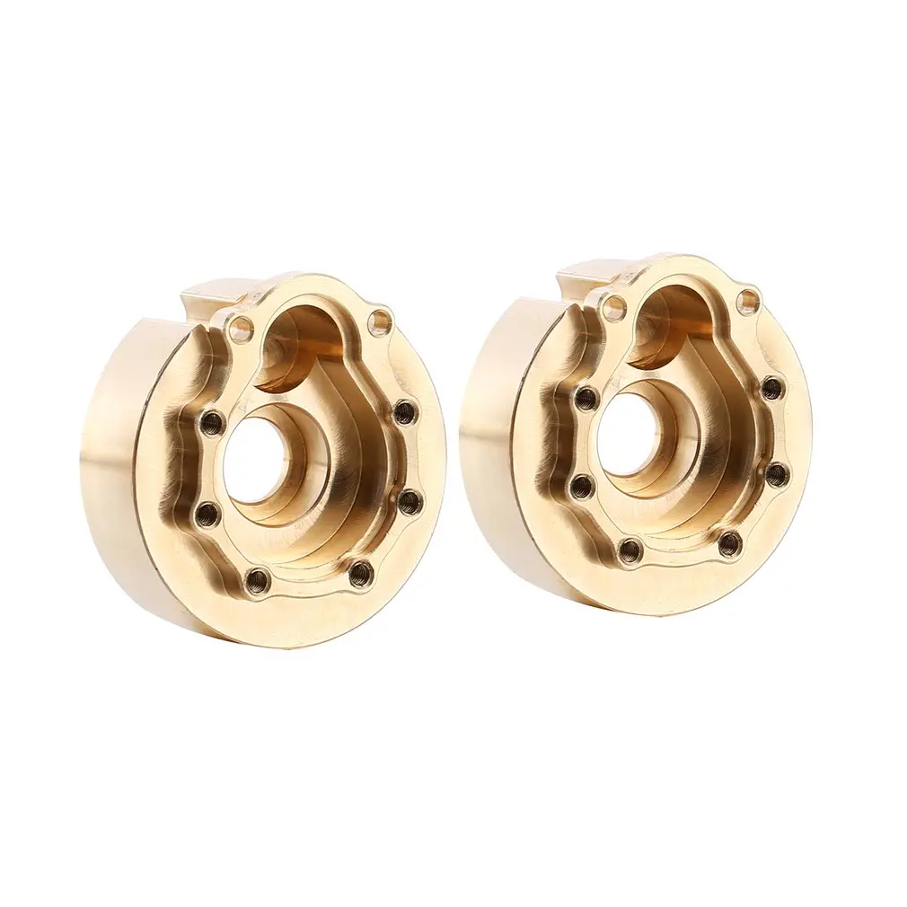 

Heavy Brass Counterweight Portal Drive Housing Bumper Mount Axle Mount for RC Crawler Car Traxxas TRX4 TRX6 Upgrade Parts