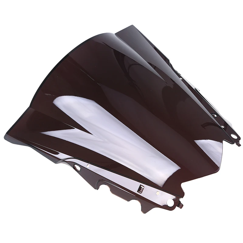 Черный/прозрачный ветровое стекло для мотоцикла велосипеда скутера с двойным