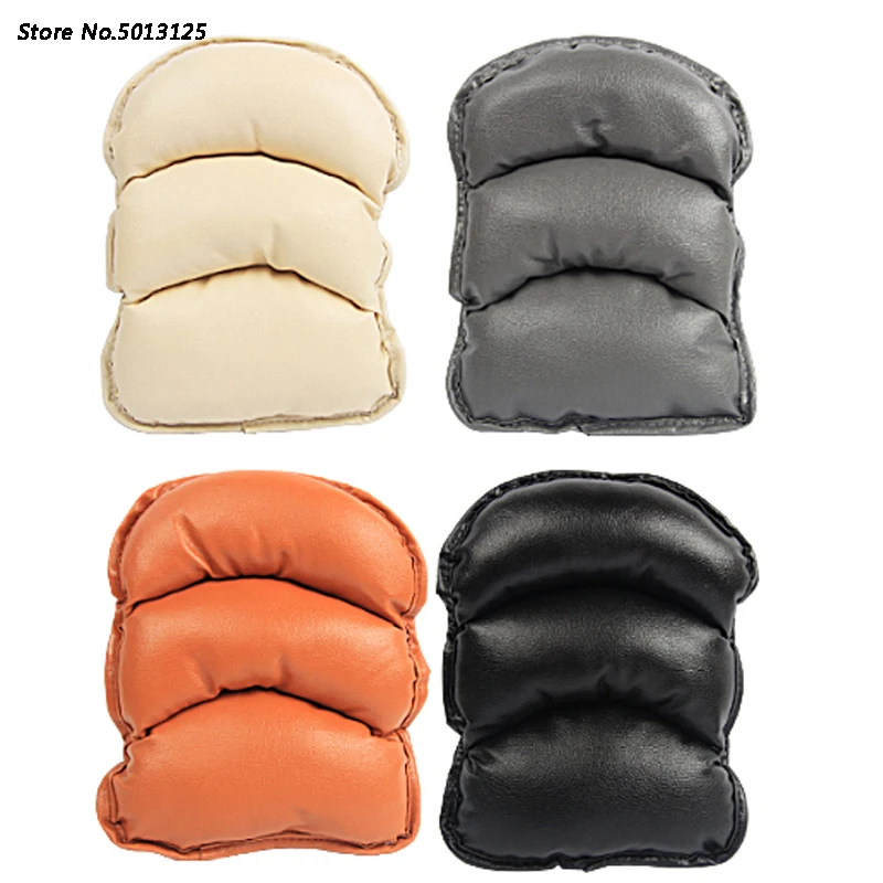 Автомобильный кожаный подлокотник коврик подушка накладки для автомобильной